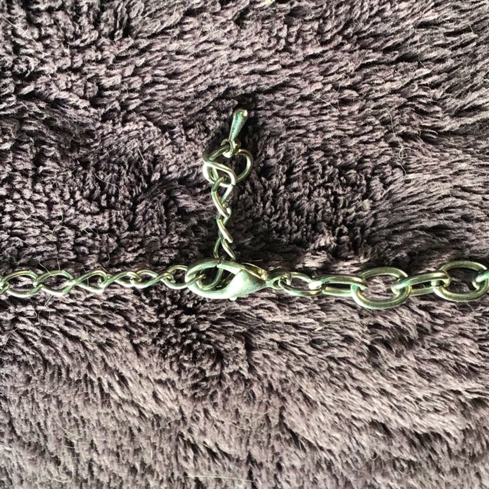 Costume Turquoise/Silver Necklace - image 6